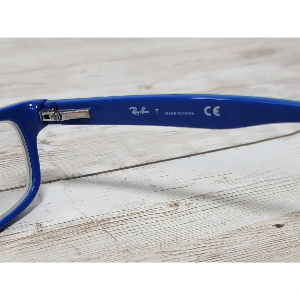 Ray-Ban RB1535 3600 Kids Eyeglasses Frames Black Blue 48-16-130 1132 w Hard Case